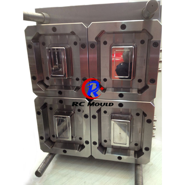 Thin-wall food container 4 cavity mould